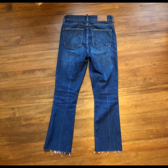 Madewell Cali Demi Boot Jeans- Marco Wash - Picture 4 of 7